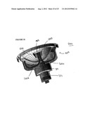 NON-GLARE REFLECTIVE LED LIGHTING APPARATUS WITH HEAT SINK MOUNTING diagram and image