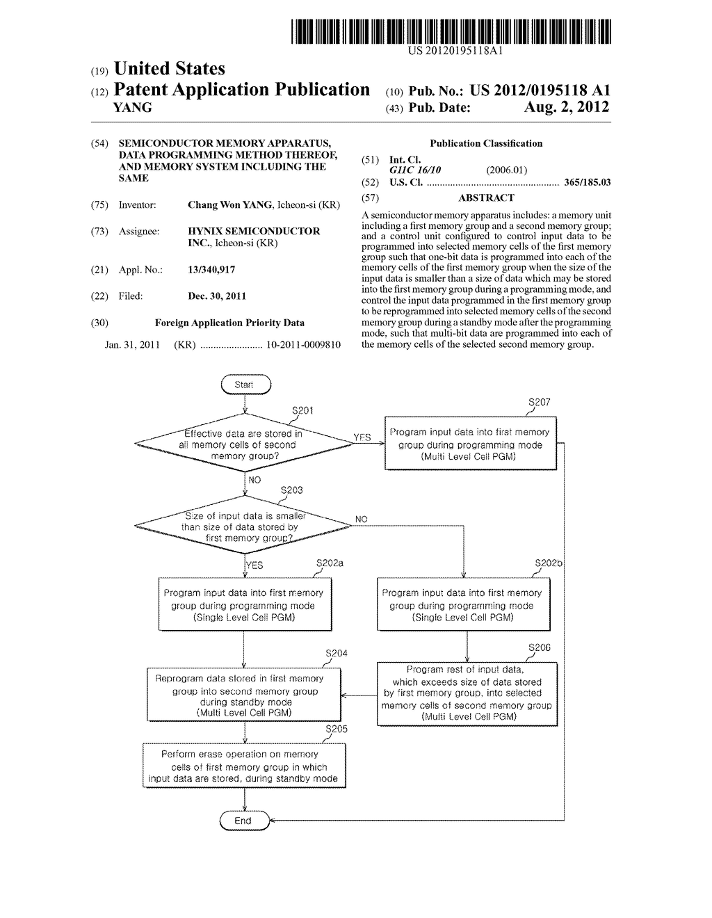 SEMICONDUCTOR MEMORY APPARATUS, DATA PROGRAMMING METHOD THEREOF, AND     MEMORY SYSTEM INCLUDING THE SAME - diagram, schematic, and image 01