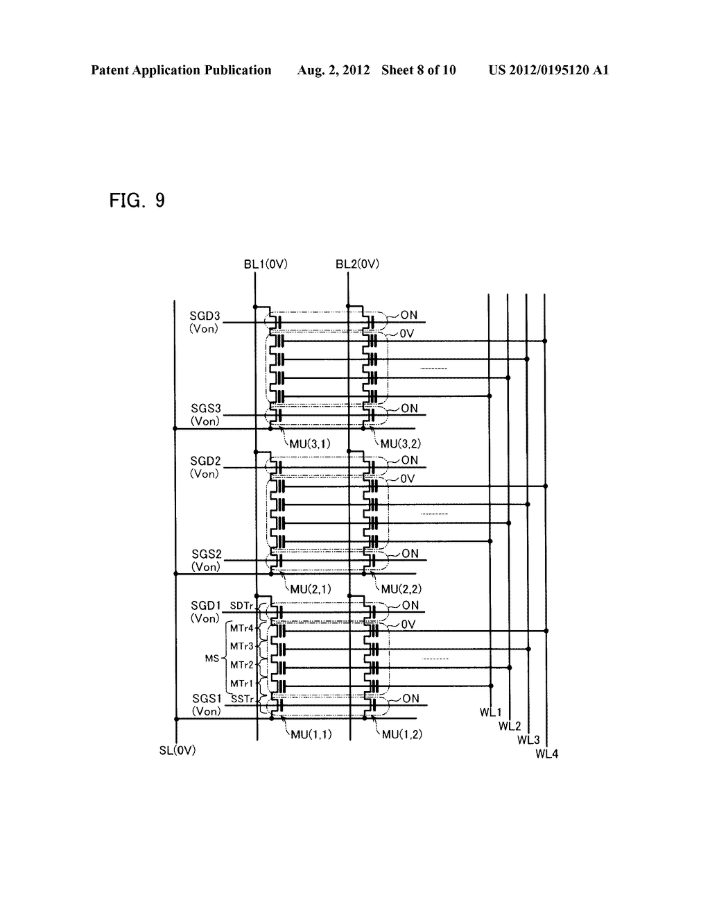 NONVOLATILE SEMICONDUCTOR MEMORY DEVICE - diagram, schematic, and image 09