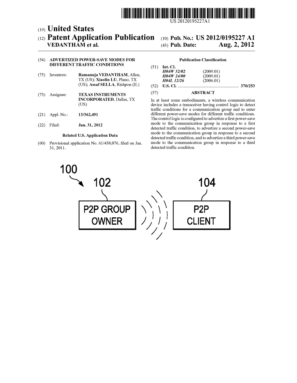 ADVERTIZED POWER-SAVE MODES FOR DIFFERENT TRAFFIC CONDITIONS - diagram, schematic, and image 01