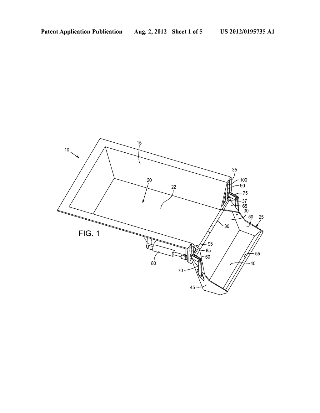 PIVOTING TAILGATE SHOVELING APPARATUS - diagram, schematic, and image 02