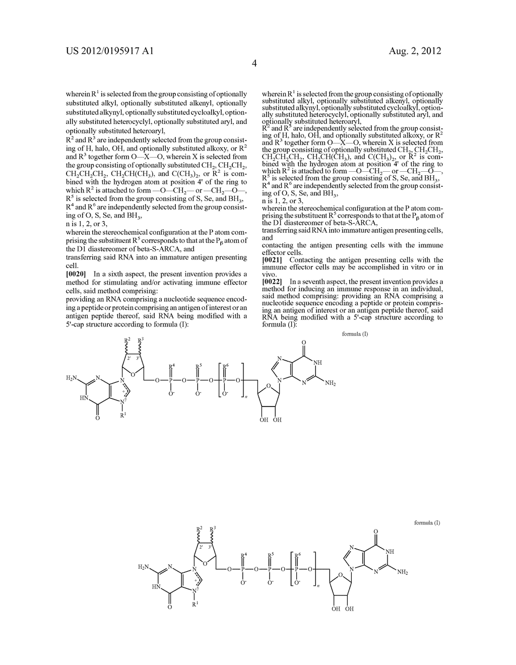 Vaccine Composition Comprising 5'-CAP Modified RNA - diagram, schematic, and image 12