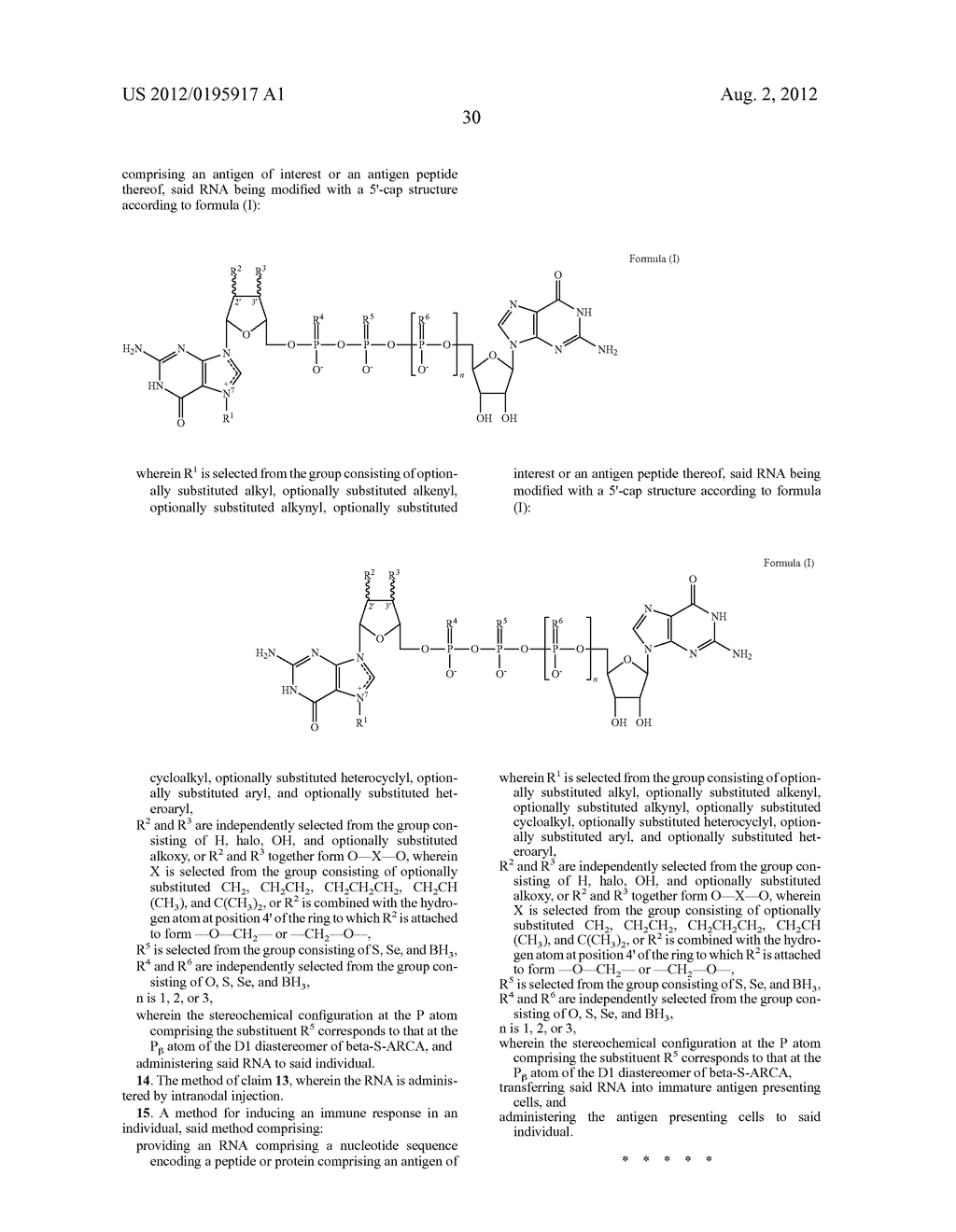 Vaccine Composition Comprising 5'-CAP Modified RNA - diagram, schematic, and image 38