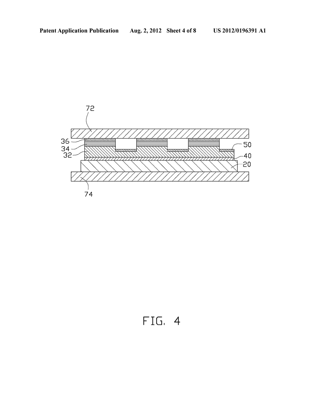 METHOD FOR FABRICATING SEMICONDUCTOR LIGHTING CHIP - diagram, schematic, and image 05