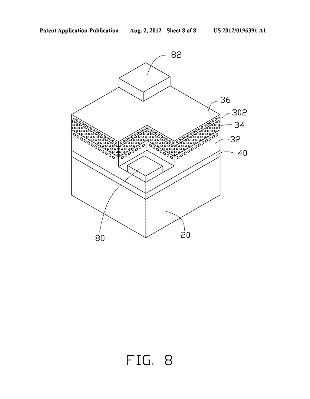 METHOD FOR FABRICATING SEMICONDUCTOR LIGHTING CHIP - diagram, schematic, and image 09