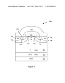 Power MOSFET Having a Strained Channel in a Semiconductor Heterostructure     on Metal Substrate diagram and image