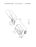 RJ CONNECTOR TRANSMITTING ELECTRICAL AND OPTICAL SIGNALS diagram and image