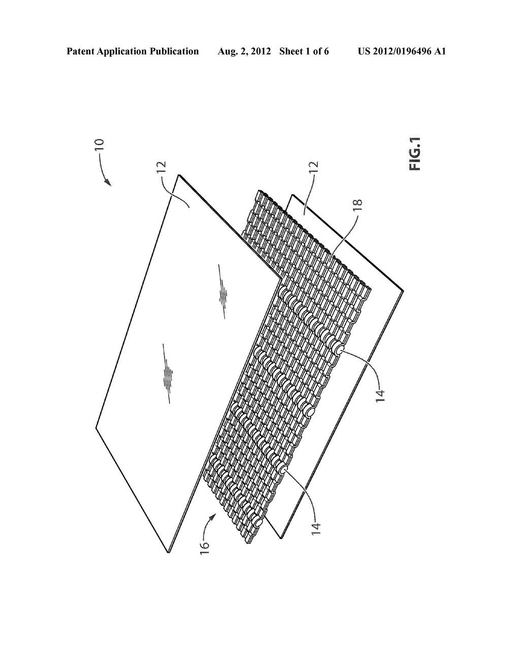 SLIP RESISTANT SHEET MATERIAL FOR ROOFING - diagram, schematic, and image 02
