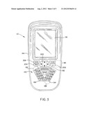 ALPHANUMERIC KEYPAD ARRANGEMENT FOR HANDHELD DEVICES diagram and image