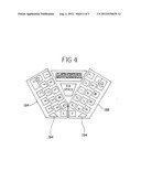 ALPHANUMERIC KEYPAD ARRANGEMENT FOR HANDHELD DEVICES diagram and image