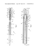 GUIDE WIRE FOR USE IN RE-CANALISING A VASCULAR OCCLUSION IN A HUMAN OR     ANIMAL SUBJECT diagram and image