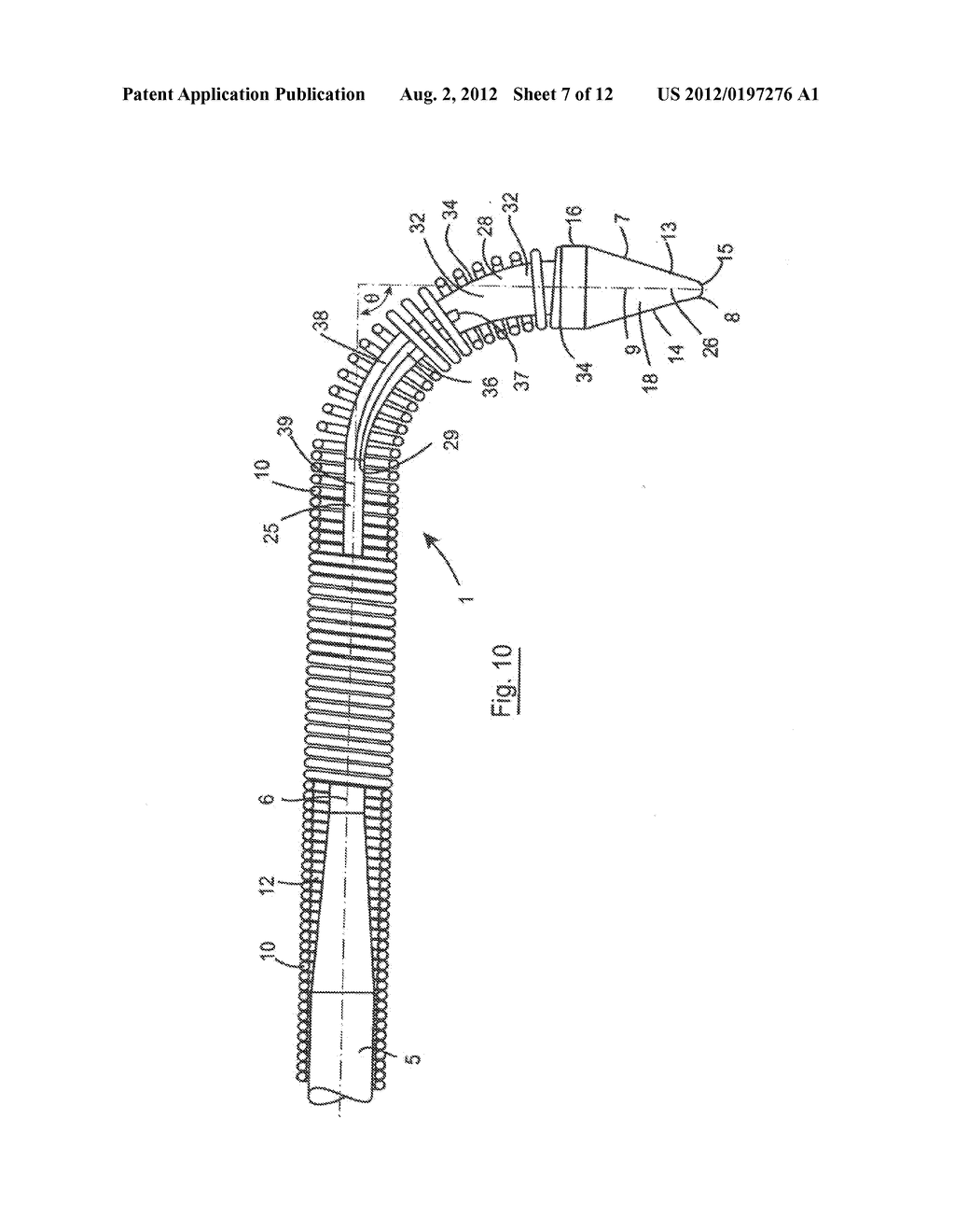 GUIDE WIRE FOR USE IN RE-CANALISING A VASCULAR OCCLUSION IN A HUMAN OR     ANIMAL SUBJECT - diagram, schematic, and image 08