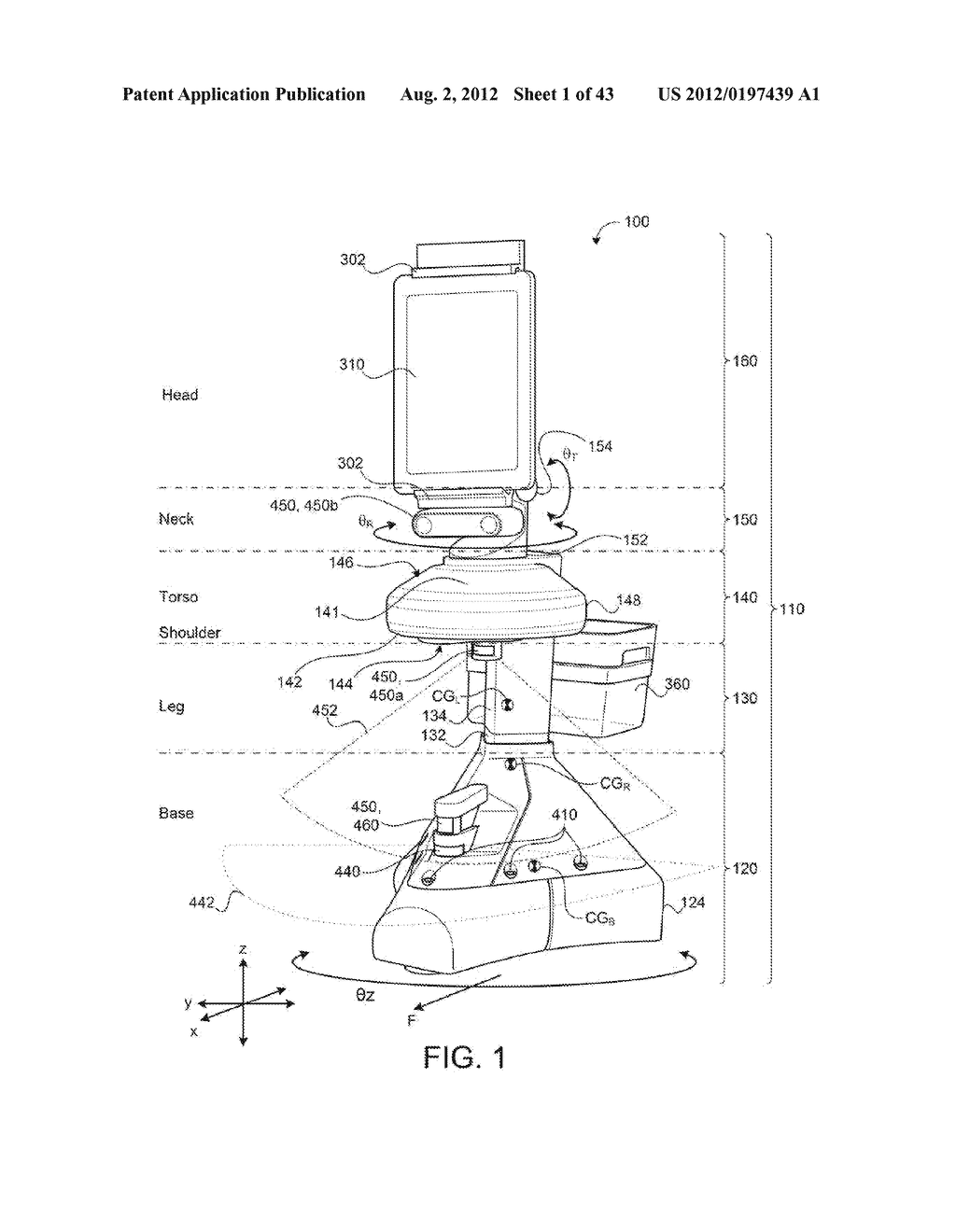 INTERFACING WITH A MOBILE TELEPRESENCE ROBOT - diagram, schematic, and image 02