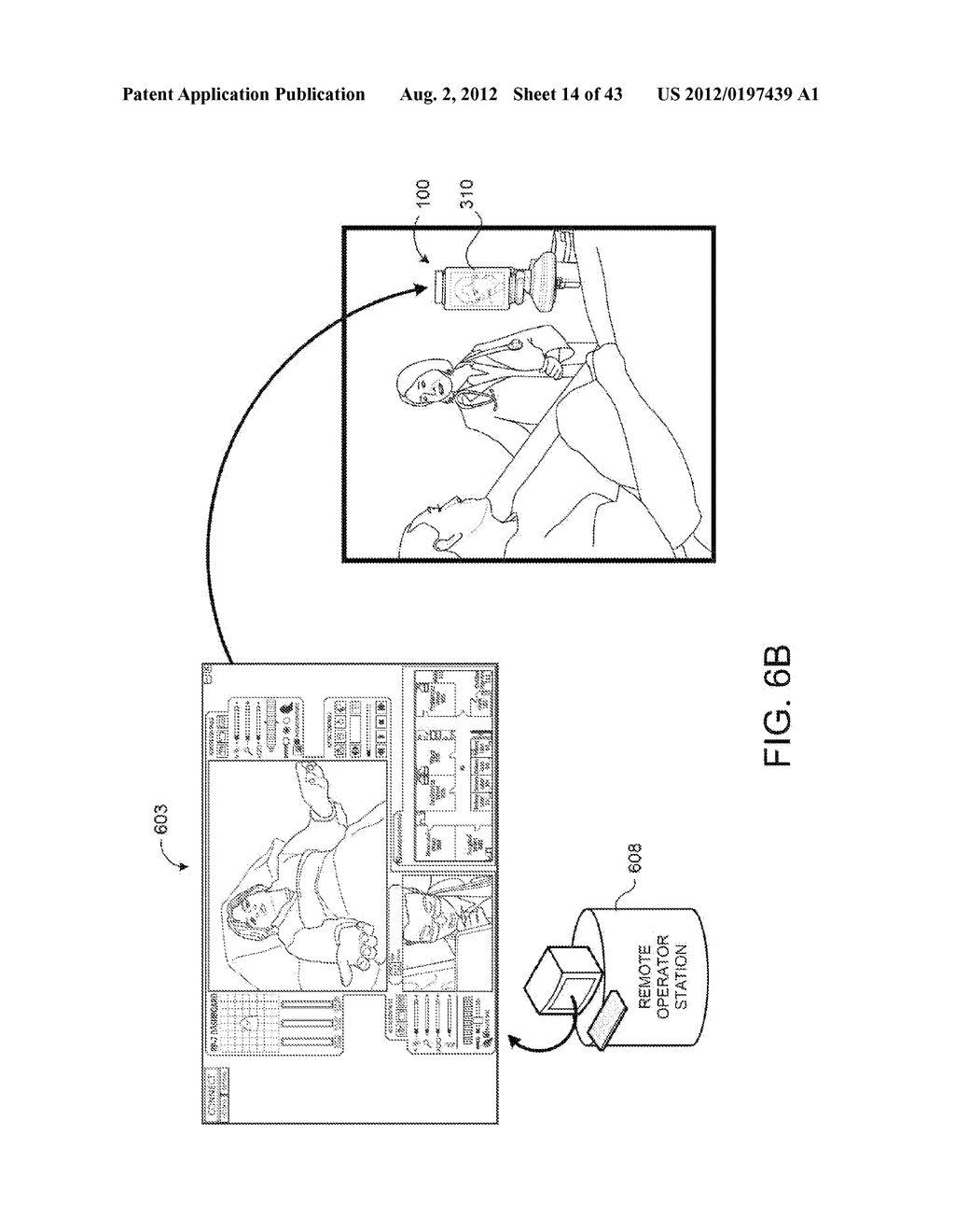 INTERFACING WITH A MOBILE TELEPRESENCE ROBOT - diagram, schematic, and image 15