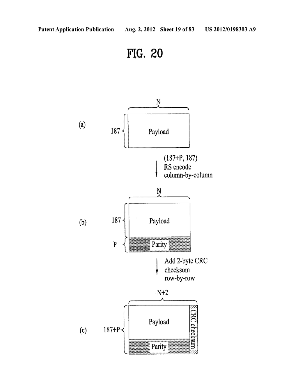 DIGITAL BROADCAST SYSTEM FOR TRANSMITTING/RECEIVING DIGITAL BROADCAST     DATA, AND DATA PROCESSING METHOD FOR USE IN THE SAME - diagram, schematic, and image 20