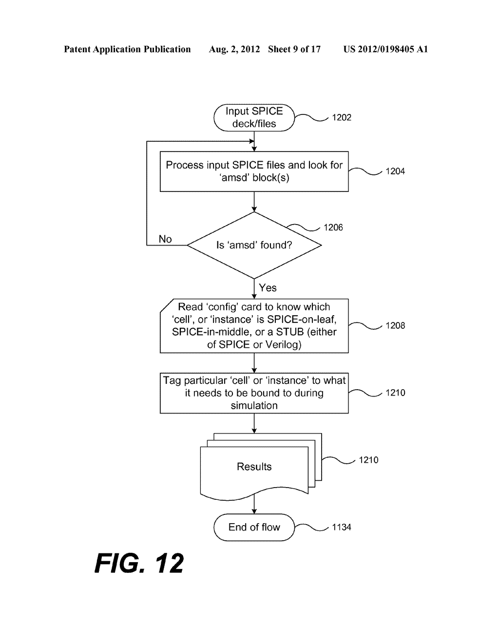 METHOD AND APPARATUS FOR AMS SIMULATION OF INTEGRATED CIRCUIT DESIGN - diagram, schematic, and image 10