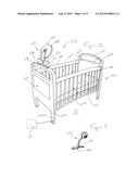 Infant Support Structure with Integrated Electronic System diagram and image