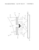 WINDSHIELD WIPER WITH SEVERAL WIPER LIPS AND WITH AN INTEGRATED WIPING     WATER DUCT diagram and image