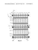 APPARATUS AND METHOD FOR DENSIFYING A FIBROUS MAT diagram and image