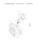 RAPID ATTACHMENT/DETACHMENT MECHANISM FOR WEAPON-MOUNTABLE LIGHTING     DEVICES diagram and image