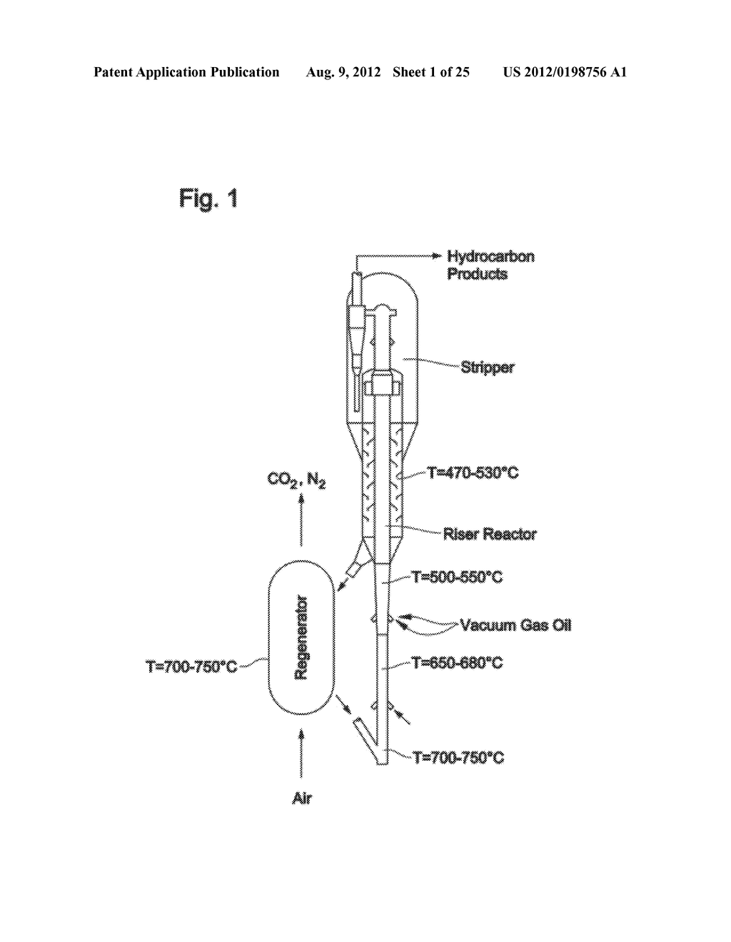 FLUID CATALYTIC CRACKING OF OXYGENATED COMPOUNDS - diagram, schematic, and image 02