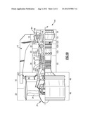GAS TURBINE ENGINE WITH LOW STAGE COUNT LOW PRESSURE TURBINE diagram and image
