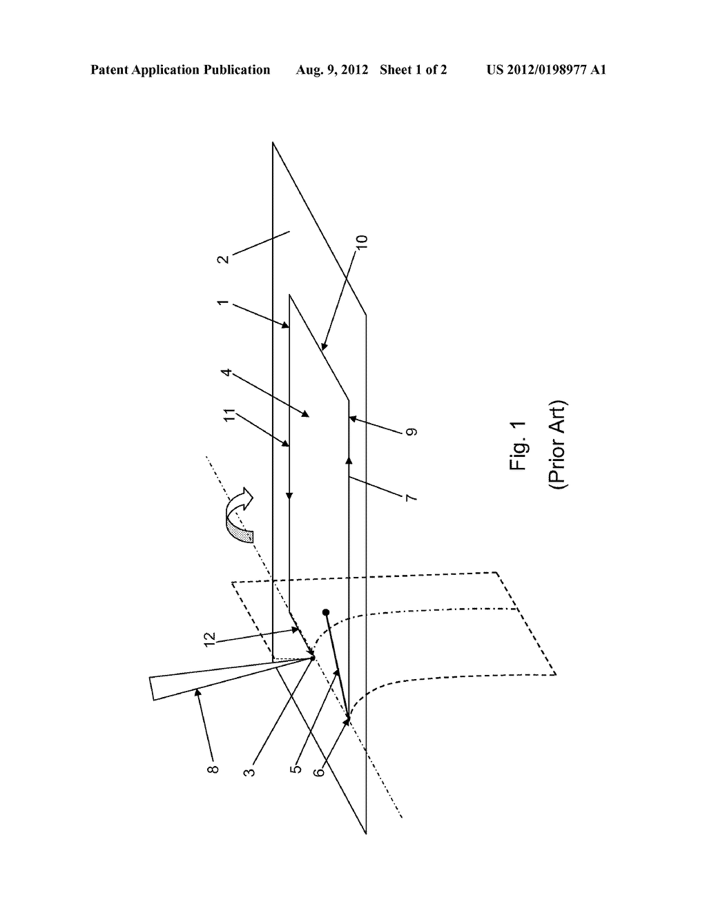 METHOD FOR MAKING AN OPENING IN A SUBSTRATE - diagram, schematic, and image 02