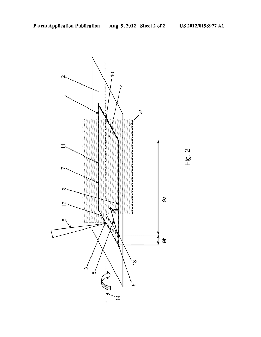 METHOD FOR MAKING AN OPENING IN A SUBSTRATE - diagram, schematic, and image 03