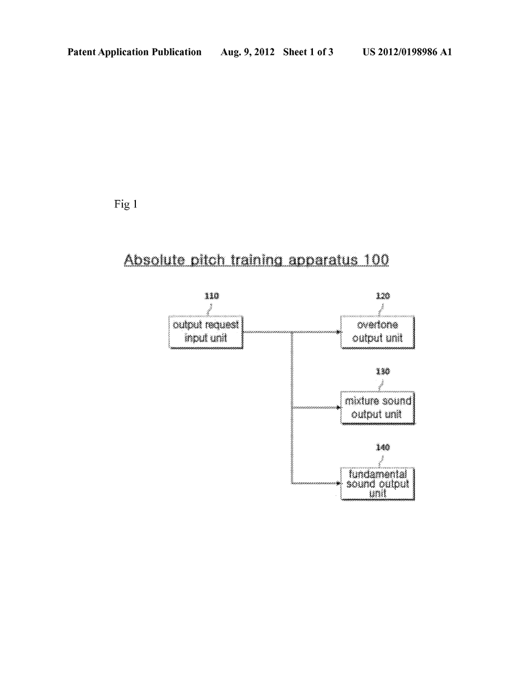 Method/Apparatus for training absolute pitch, electronic musical     instrument and sound source processing apparatus - diagram, schematic, and image 02