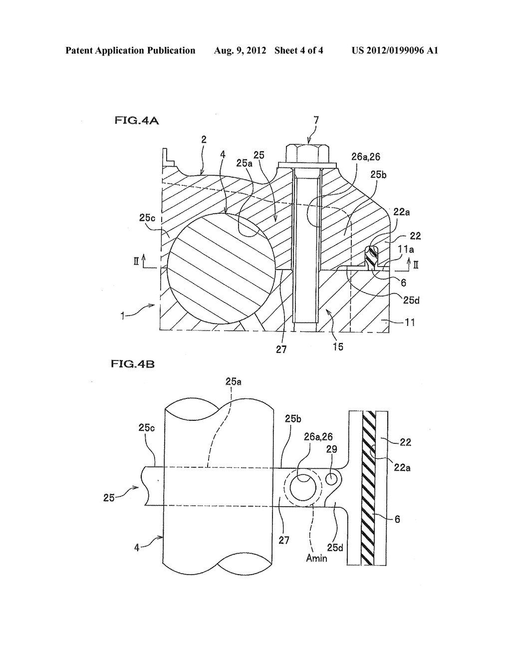 COVER MEMBER FASTENING METHOD AND FASTENING STRUCTURE FOR A HEAD COVER - diagram, schematic, and image 05