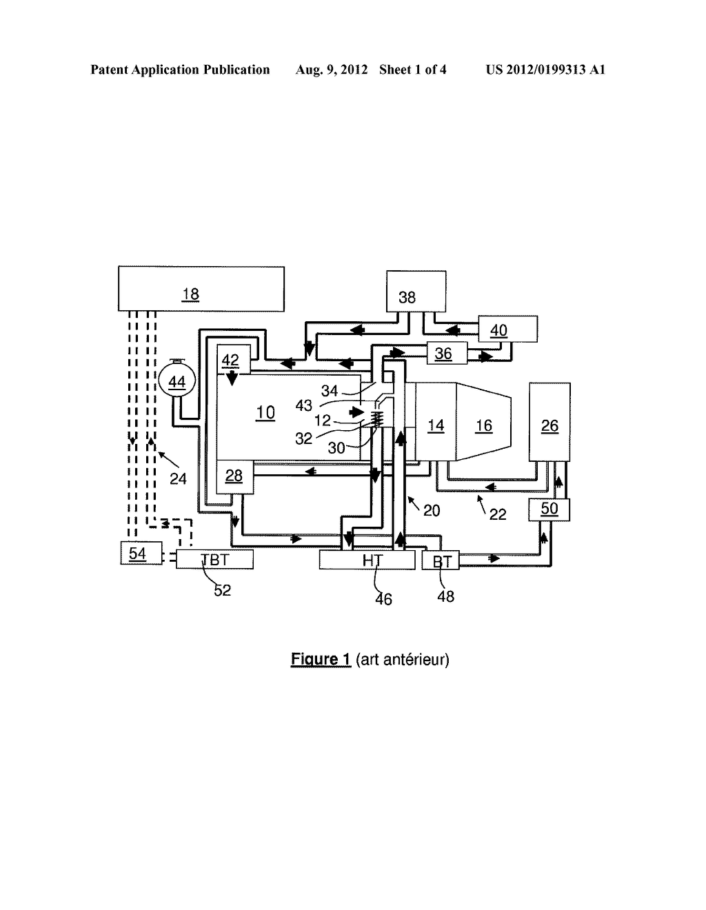 Cooling Device For a Hybrid Vehicle - diagram, schematic, and image 02