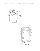 Universal stud or no stud mounted electrical boxes diagram and image