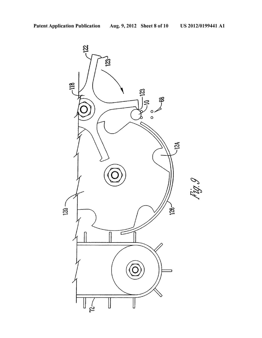 APPARATUS FOR TRANSPORTING FOOD PRODUCTS TO A LOADING HEAD - diagram, schematic, and image 09