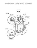 Unique Luggage Identifying Tank Top diagram and image