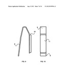 Incased Tethered Magnet, Method and System for Securing Bottles in Arm s     Reach diagram and image