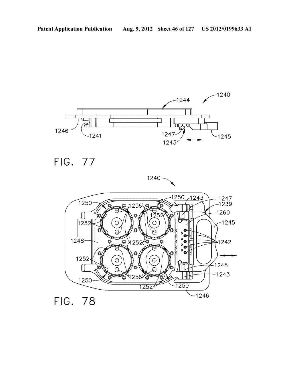 SURGICAL STAPLING INSTRUMENTS WITH CAM-DRIVEN STAPLE DEPLOYMENT     ARRANGEMENTS - diagram, schematic, and image 47