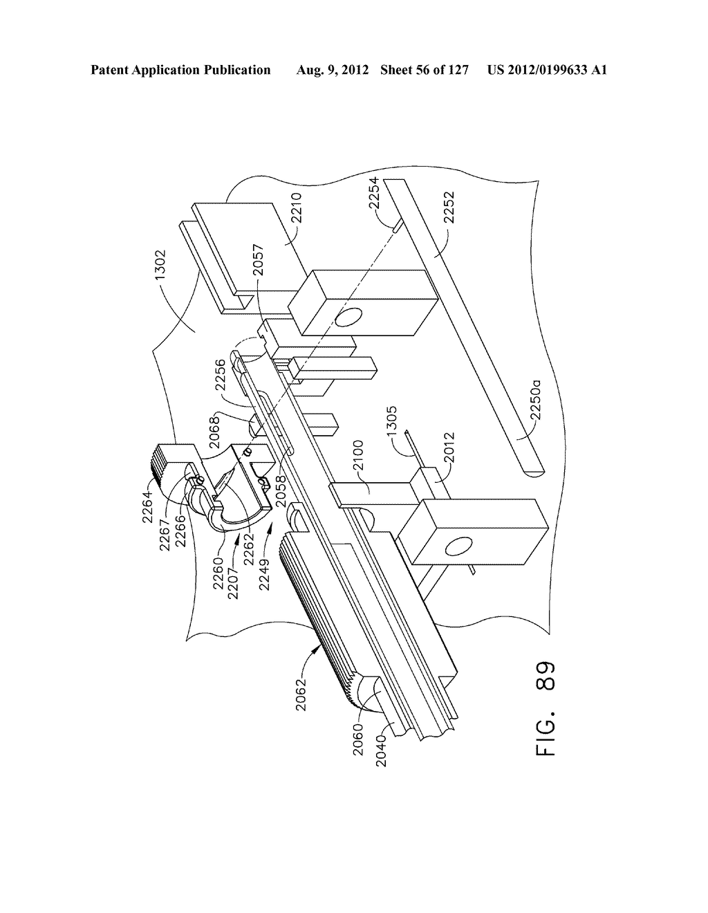 SURGICAL STAPLING INSTRUMENTS WITH CAM-DRIVEN STAPLE DEPLOYMENT     ARRANGEMENTS - diagram, schematic, and image 57