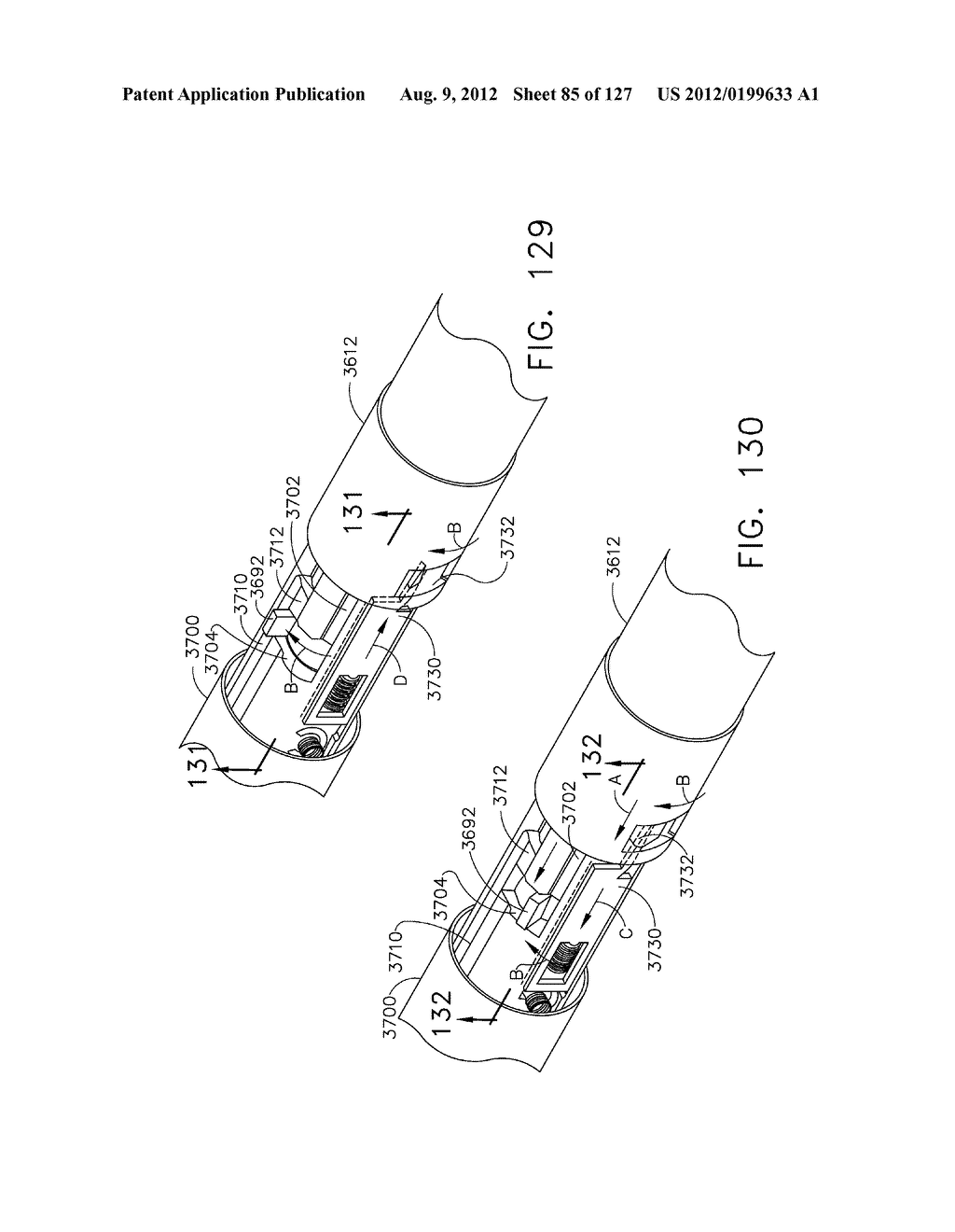 SURGICAL STAPLING INSTRUMENTS WITH CAM-DRIVEN STAPLE DEPLOYMENT     ARRANGEMENTS - diagram, schematic, and image 86