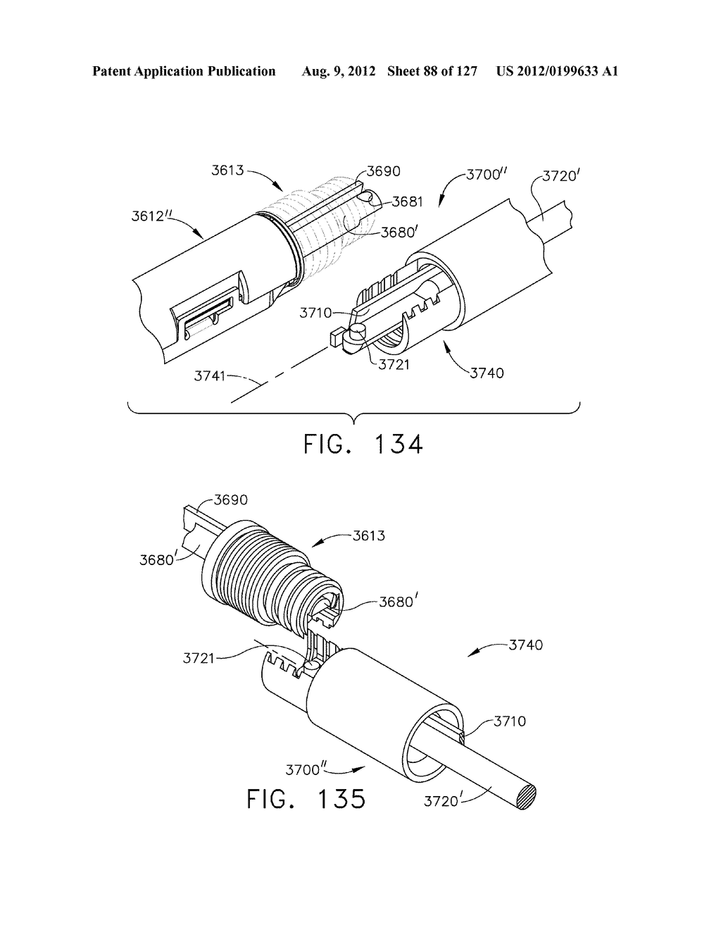 SURGICAL STAPLING INSTRUMENTS WITH CAM-DRIVEN STAPLE DEPLOYMENT     ARRANGEMENTS - diagram, schematic, and image 89