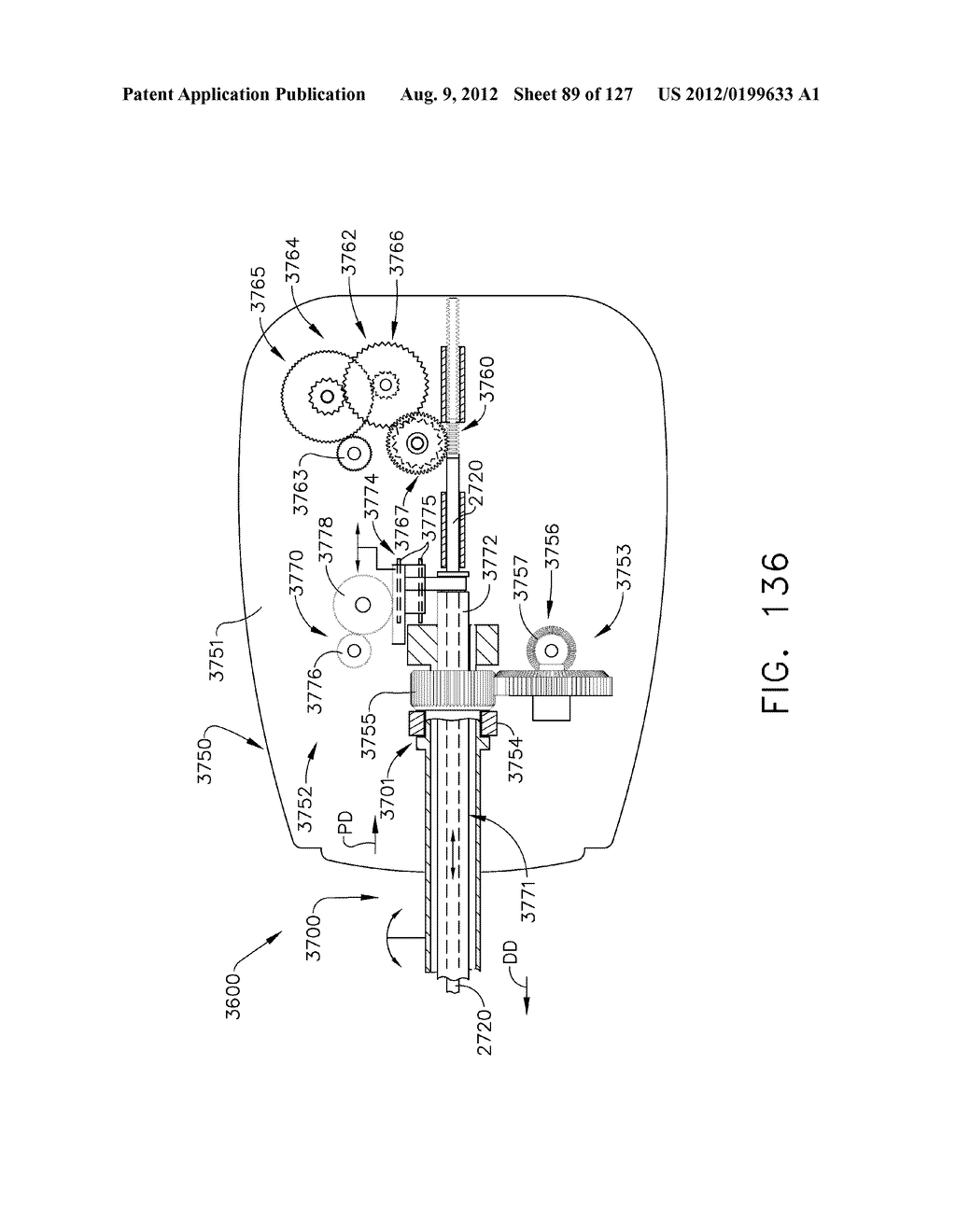 SURGICAL STAPLING INSTRUMENTS WITH CAM-DRIVEN STAPLE DEPLOYMENT     ARRANGEMENTS - diagram, schematic, and image 90