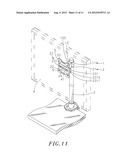 DISPLAY SCREEN MOUNTING STRUCTURE diagram and image