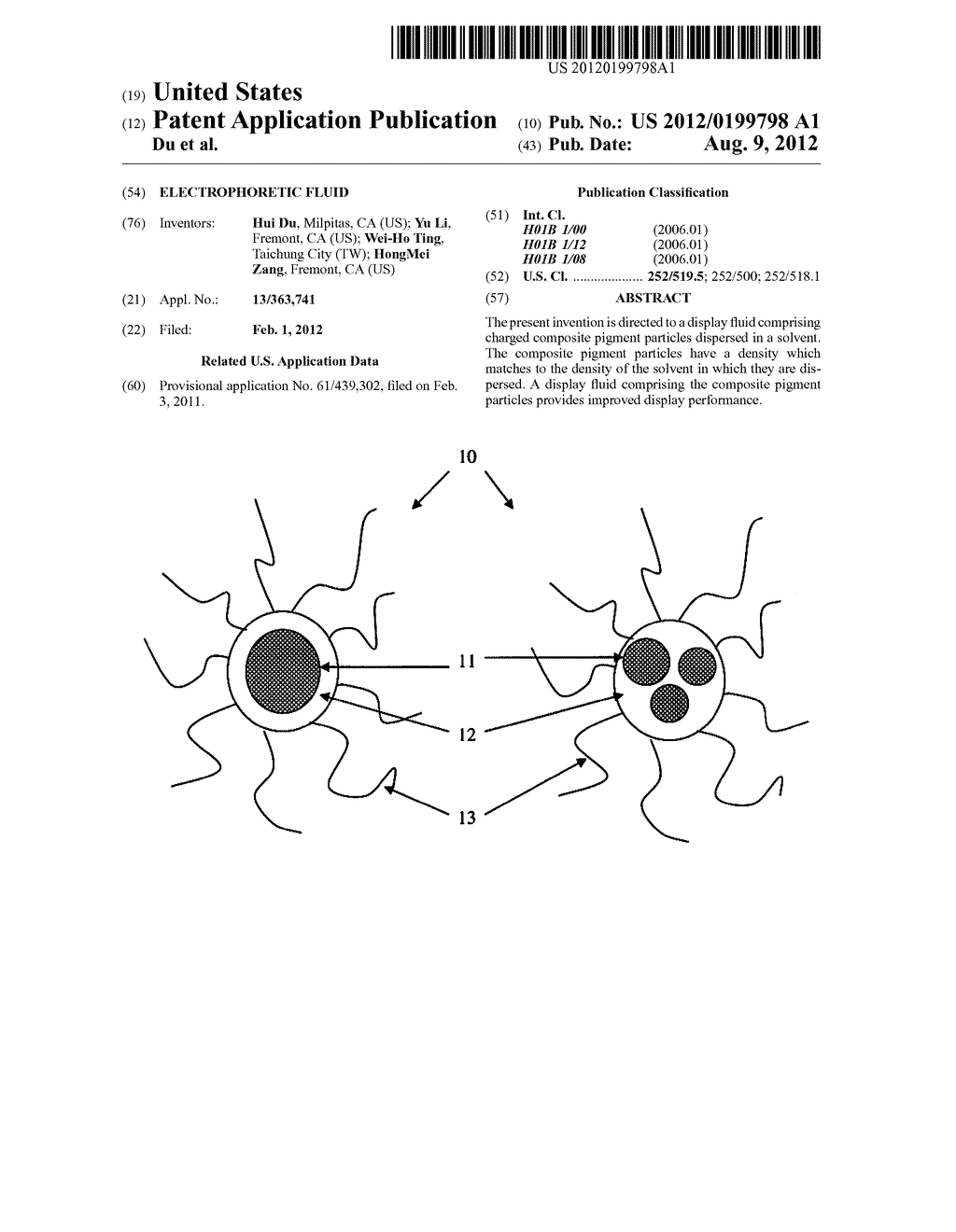 ELECTROPHORETIC FLUID - diagram, schematic, and image 01