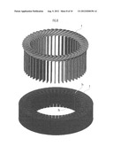 COIL END STRUCTURE OF ROTATING ELECTRIC MACHINE diagram and image