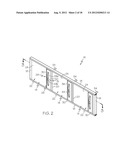 DOOR ASSEMBLY FOR STORAGE AND DISPENSING UNIT diagram and image