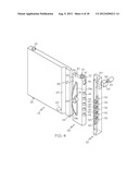 DOOR ASSEMBLY FOR STORAGE AND DISPENSING UNIT diagram and image