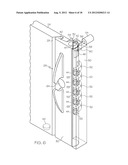 DOOR ASSEMBLY FOR STORAGE AND DISPENSING UNIT diagram and image