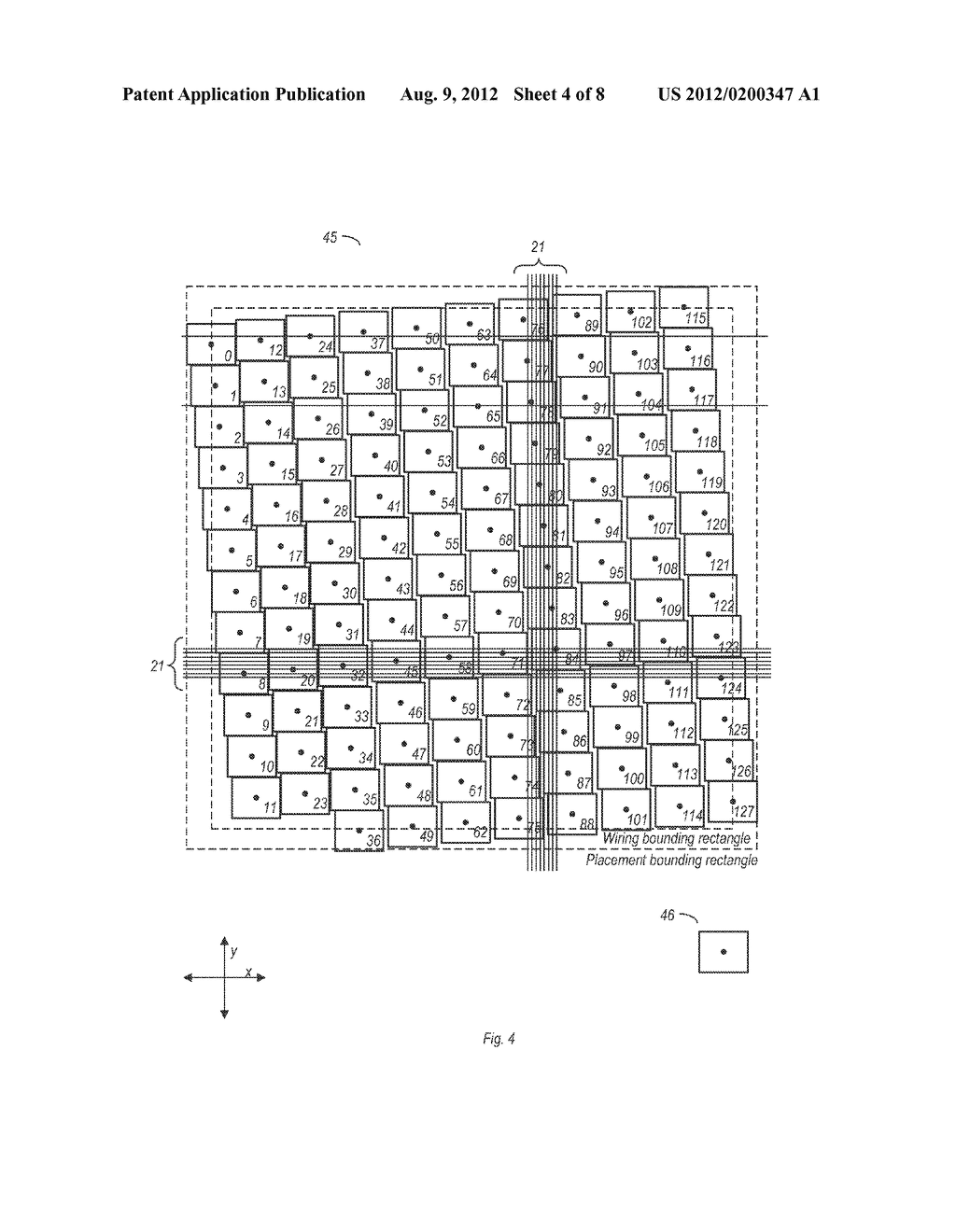 SKEWED PLACEMENT GRID FOR VERY LARGE SCALE INTEGRATED CIRCUITS - diagram, schematic, and image 05