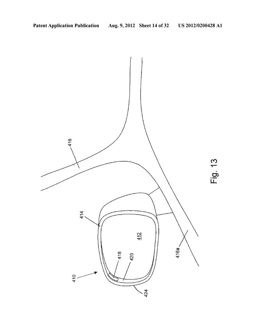 VEHICLE EXTERIOR REARVIEW MIRROR SYSTEM WITH INDICATOR MODULE - diagram, schematic, and image 15