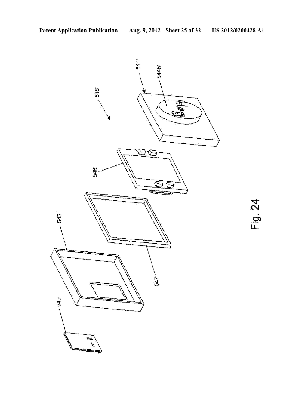 VEHICLE EXTERIOR REARVIEW MIRROR SYSTEM WITH INDICATOR MODULE - diagram, schematic, and image 26