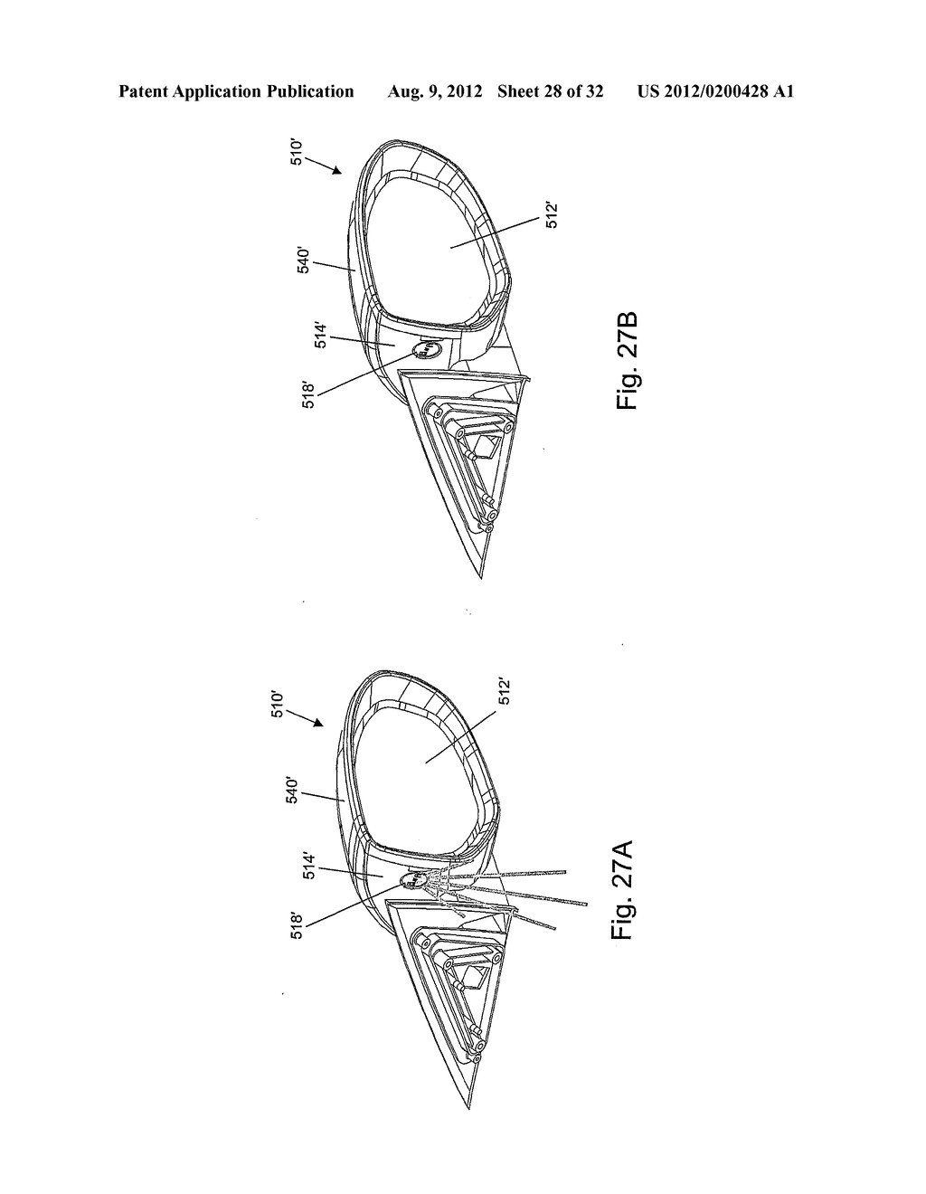 VEHICLE EXTERIOR REARVIEW MIRROR SYSTEM WITH INDICATOR MODULE - diagram, schematic, and image 29